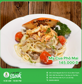Mì cua phô mai